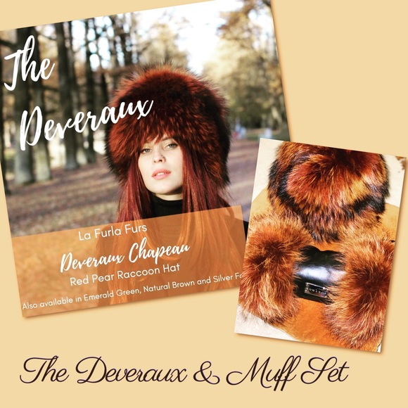 La Furla Furs | Accessories | New Raccoon Fur Hat Matching  display picture 2